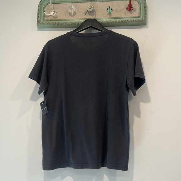 Lucky Brand x Bowie Music Charcoal grey Graphic Tee small women’s relaxed - Picture 4 of 4